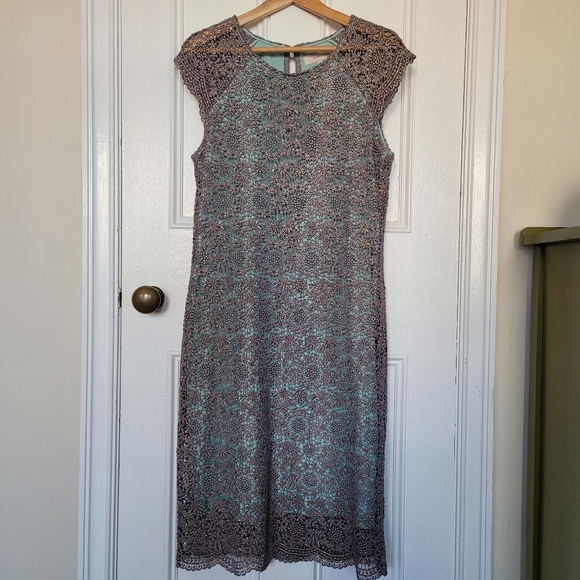 Shimmering Lace Dress - Picture 1 of 13